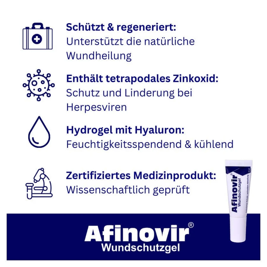 Afinovir wound protection gel 10 ml