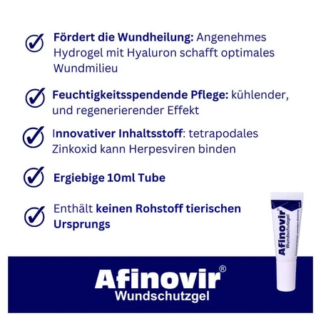 Afinovir wound protection gel 10 ml