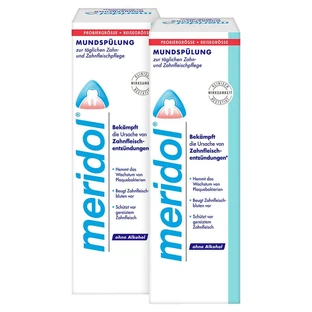 meridol tandvleesbescherming reisspoeling 2X100 ml