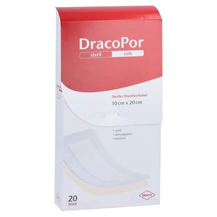 Dracopor wound dressing 10x20 cm sterile 20 pcs.