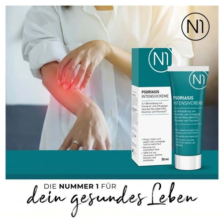 N1 Psoriasis & Neurodermatitis Intensive Cream 50 ml