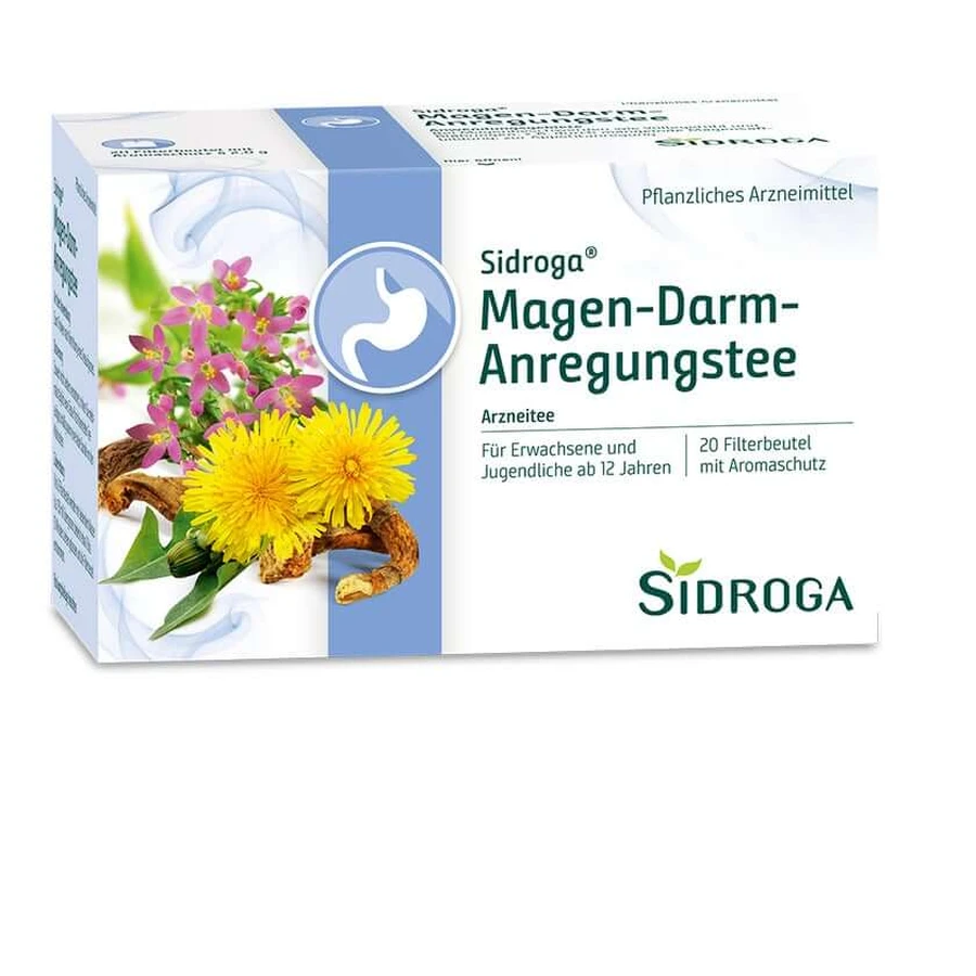 Sidroga Té Estimulante Gastrointestinal Filtro Bolsa 20X2,0 g