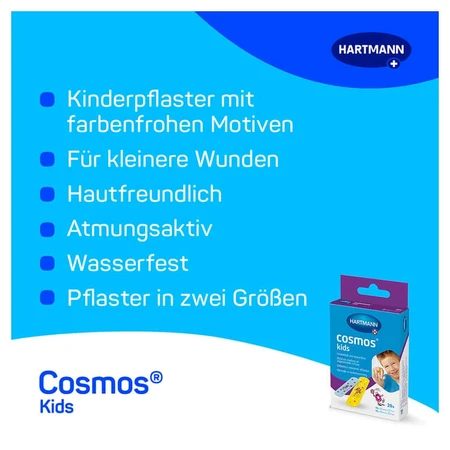 Cosmos kids plaster strips children 20 pcs