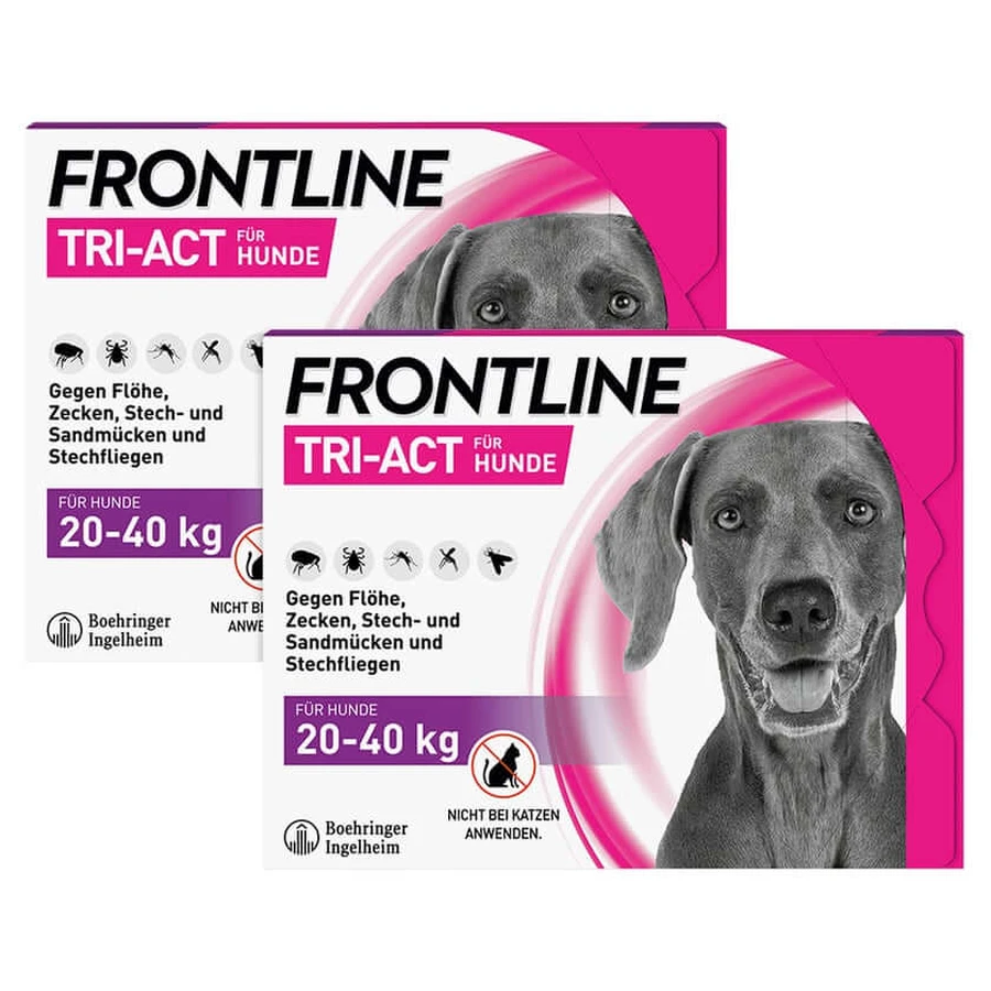FRONTLINE TRI-ACT - Hund L 20-40 kg 2X6 St