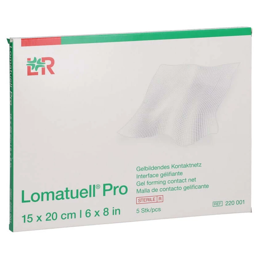 Lomatuell Pro 15x20 cm steriel 5 stuks