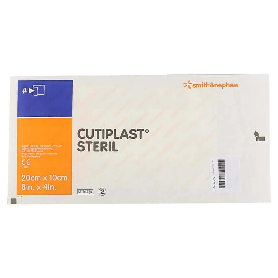 Cutiplast sterylny opatrunek na ranę 10x20 cm 1 szt.: ceny i cechy
