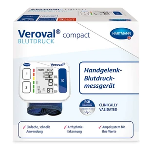 Veroval Compact Wrist Blood Pressure Monitor 1 pc