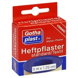 Gothaplast hechtpleister standaard 5mx1,25cm 1 st