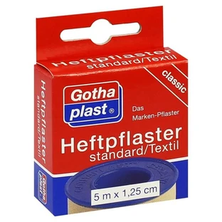 Yeso adhesivo Gothaplast estándar 5mx1,25cm 1 ud.