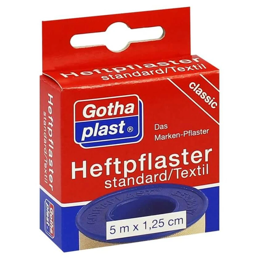 Yeso adhesivo Gothaplast estándar 5mx1,25cm 1 ud.