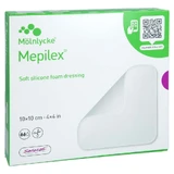 Mepilex 10x10 cm foamverband 5 stuks.