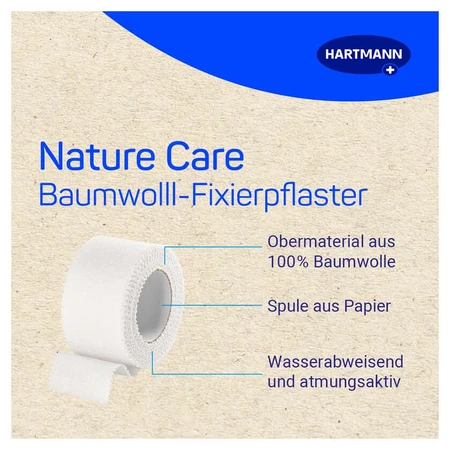 Nature CARE fixation plaster 2.5 cmx5 m 1 pc