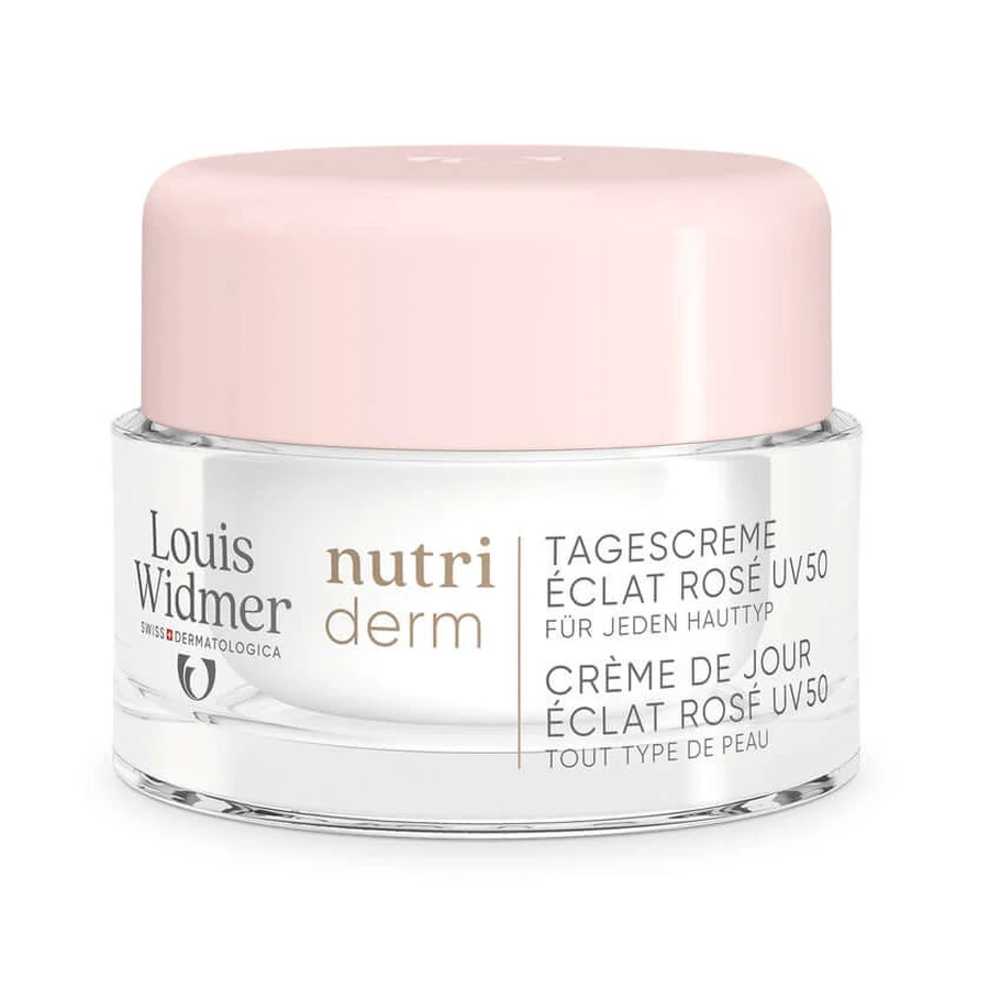 Widmer Nutriderm Day Cream Eclat Rose Uv 50 L.p. 50 ml