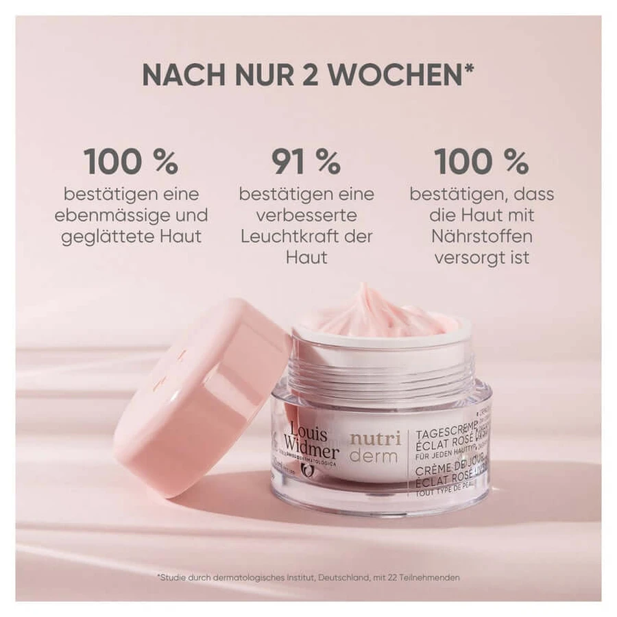 Widmer Nutriderm Day Cream Eclat Rose Uv 50 L.p. 50 ml