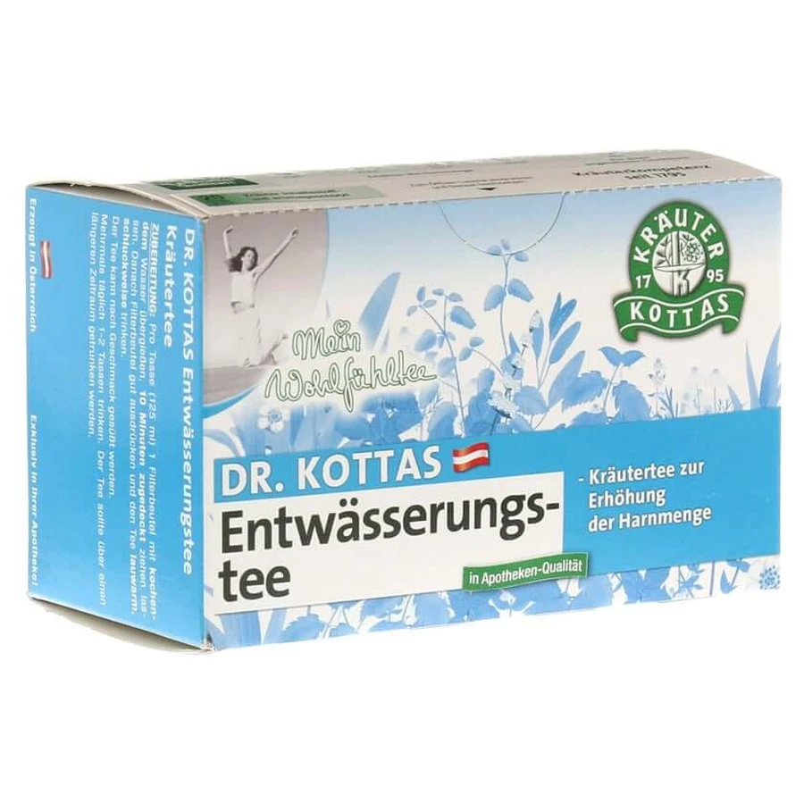 Dr.kottas drainagethee filterzakjes 20 stuks.