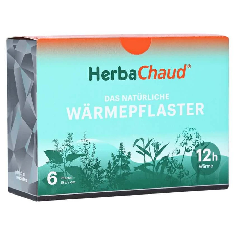 Herbachaud heat plaster 6 pcs