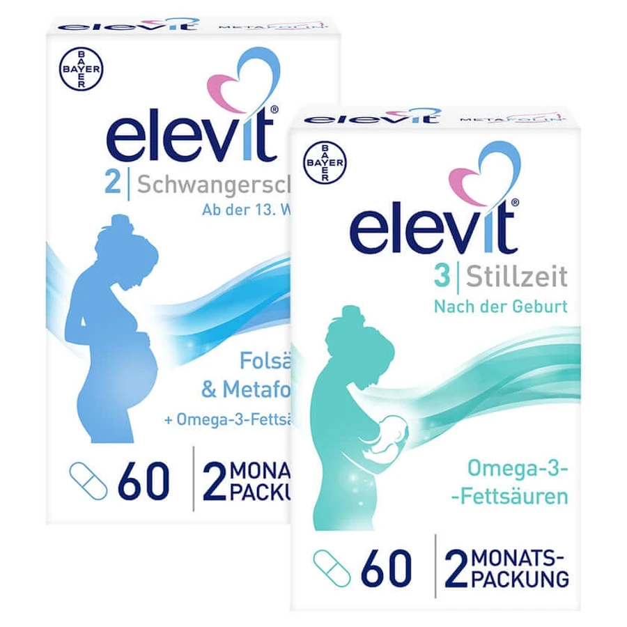Elevit pregnancy and breastfeeding set 1 set