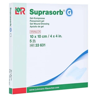 Compresa de gel Suprasorb G 10x10 cm 5 uds.