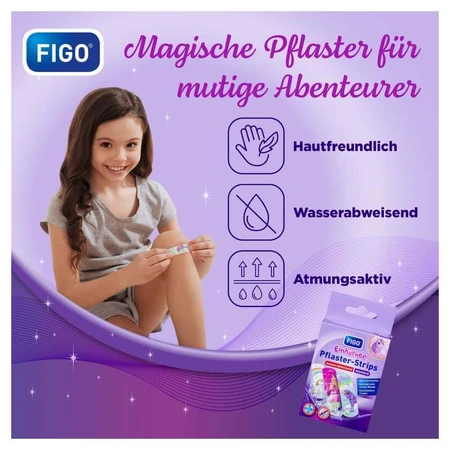 Figo Kinder-pflaster Einhörner 10 St