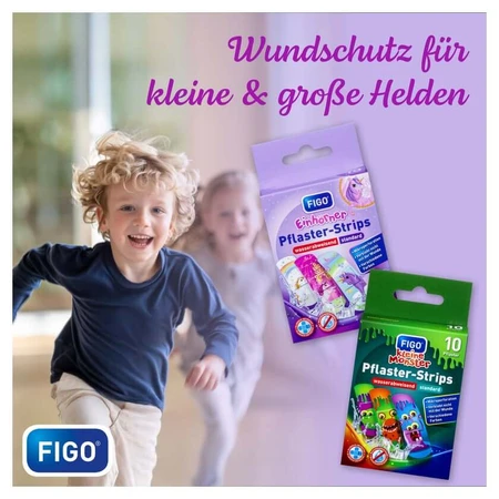 Figo Kinder-pflaster Einhörner 10 St