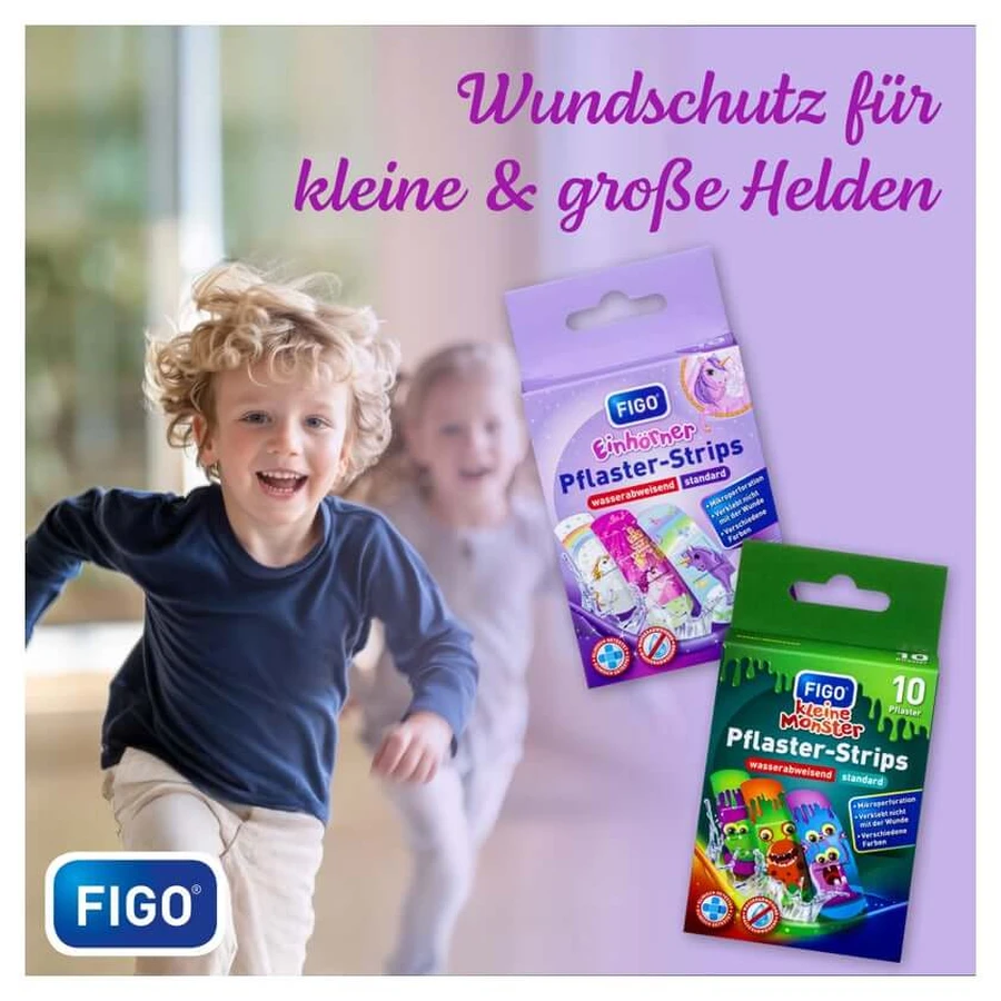 Figo Kinder-pflaster Einhörner 10 St