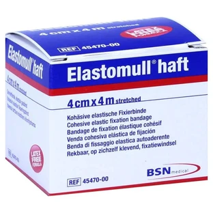Elastomull adhesive 4 cmx4 m 45470 Fixation bandage 1 pc