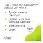 Efasit Fuß Creme Mit Schwammaufsatz 75 ml