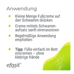 Efasit Fuß Creme Mit Schwammaufsatz 75 ml