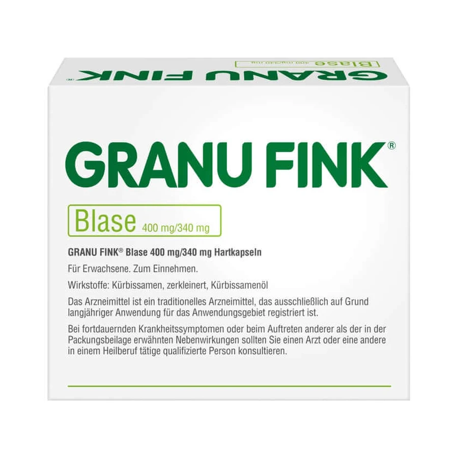 GRANU FINK Blaasharde Capsules 160 Capsules