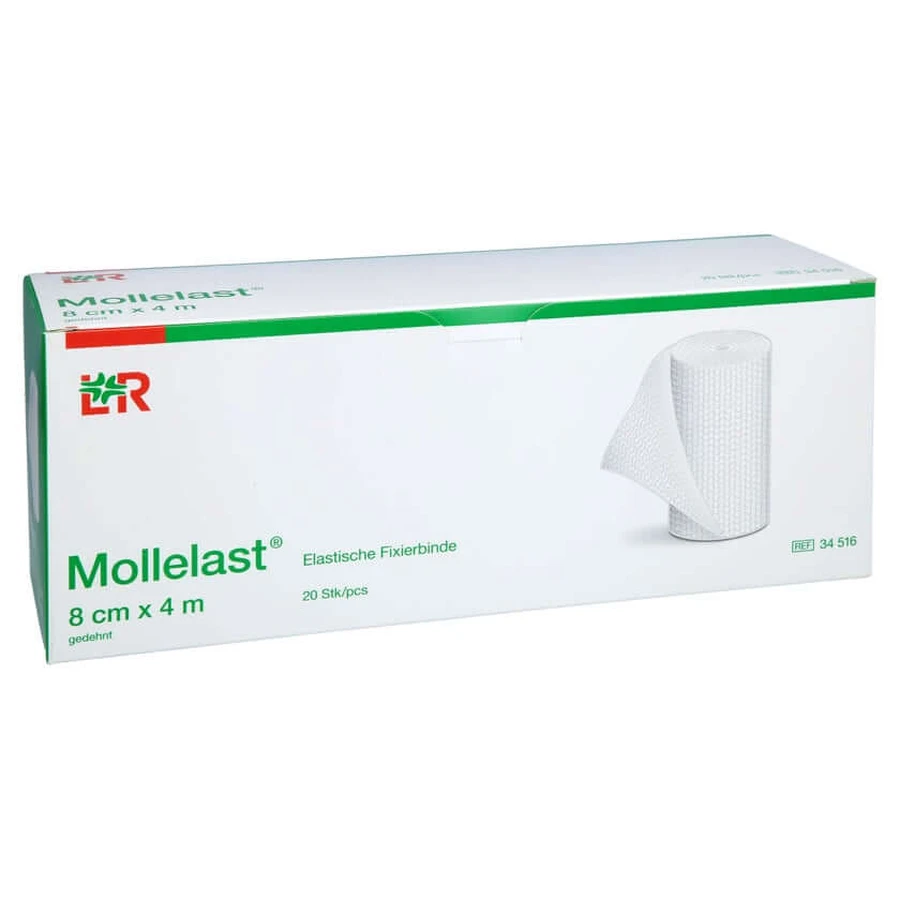 Mollelast zwachtels 8 Cmx4 M Individueel verpakt 20 stuks