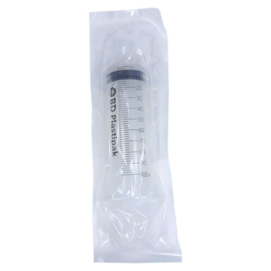 Jeringa burbujas 100 ml Plast.B-D 1 ud.