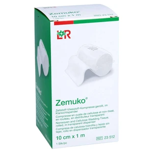 Zemuko compresa no tejida enrollada 10 cmx1 1 ud.