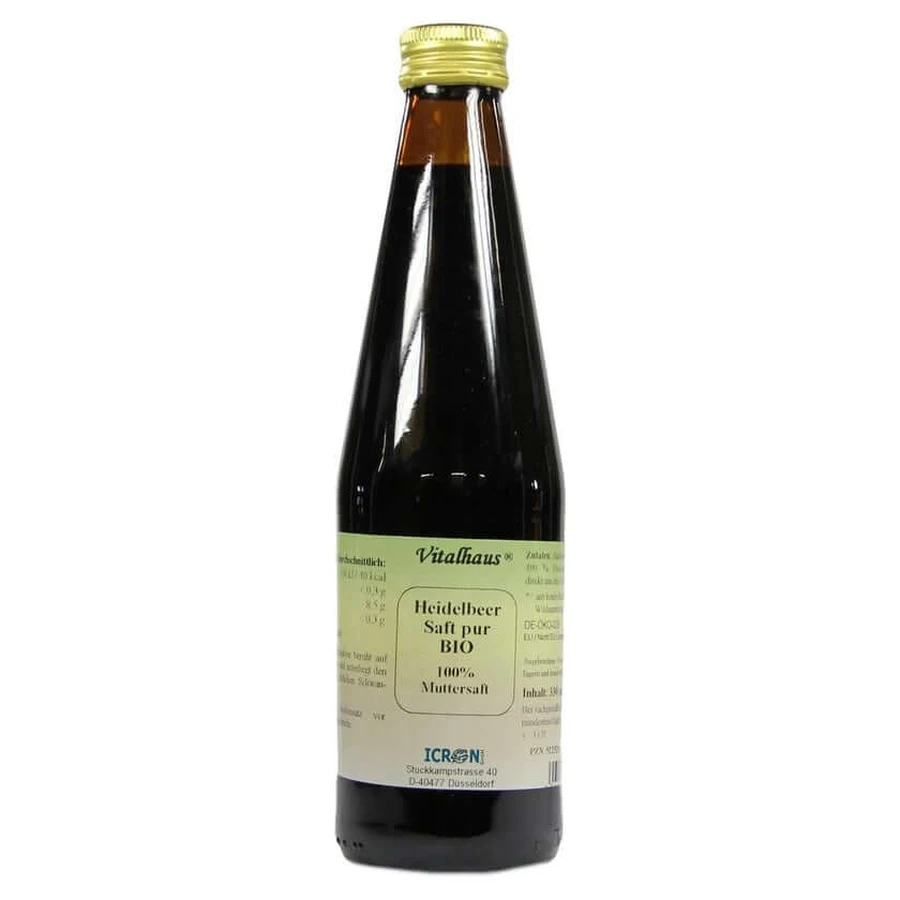 Myrtille SAFT pure bio Vitalhaus 330 ml