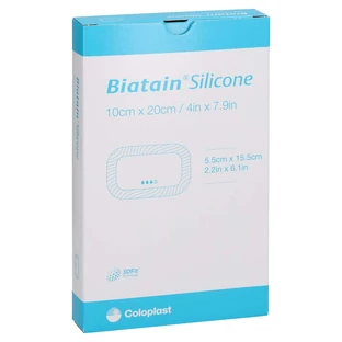 Biatain Silicone Foam Bandage 10x20 Cm 5 pcs