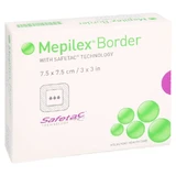 Mepilex Border foamverband 7,5x7,5 cm 10 st.