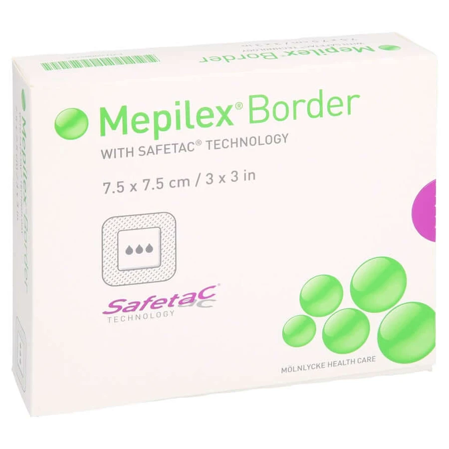 Mepilex Border Schaumverband 7,5x7,5 cm 10 St