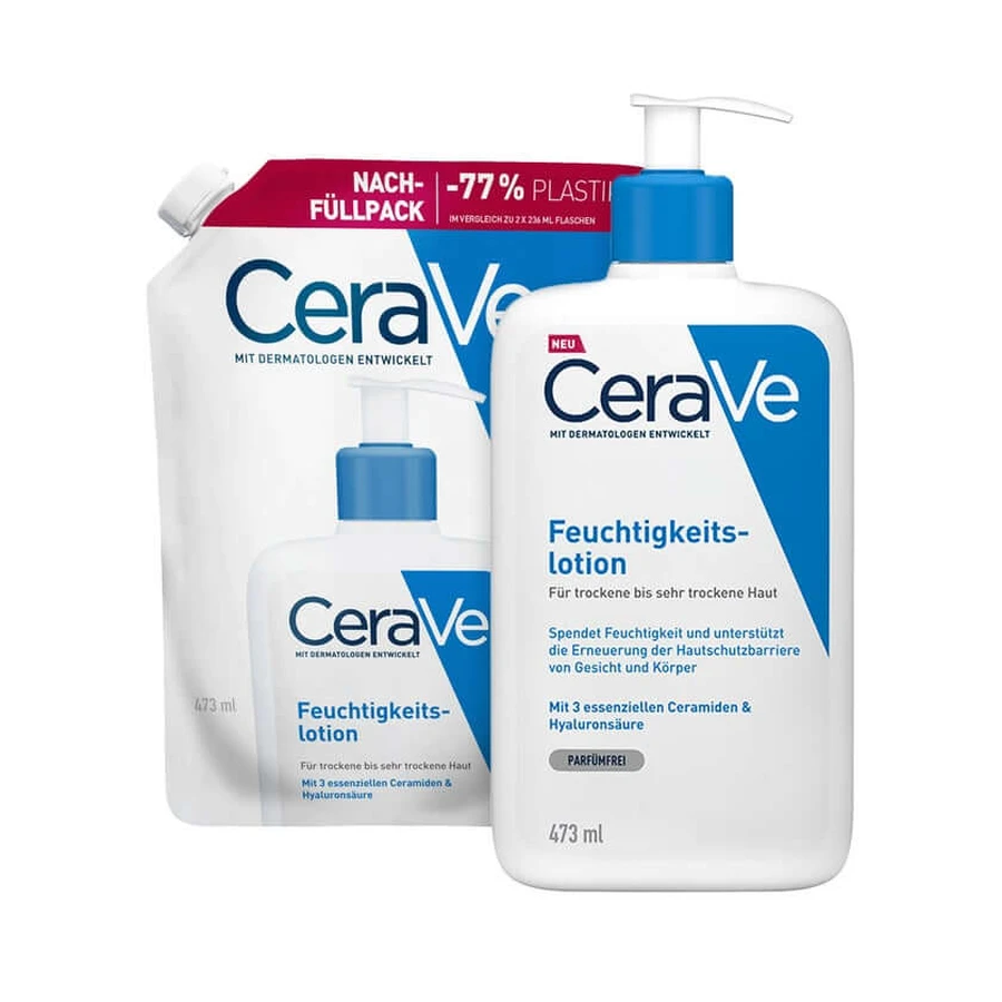 CeraVe Hydraterende Lotion + Navulling 2X473 ml