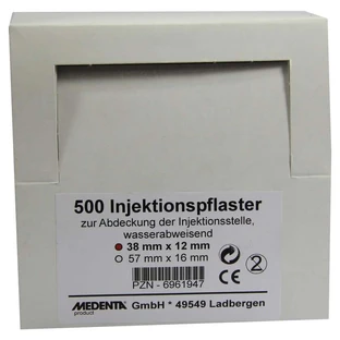 Injection plaster 1.2x3.8 cm 500 pcs.