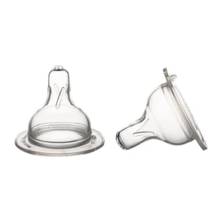 Canpol Bebés Silicona Tetina Flujo Variable 2 unid. para biberón cuello ancho 21/734