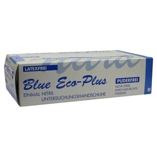 Guantes Desechables Nitrilo M azul 100 unid.