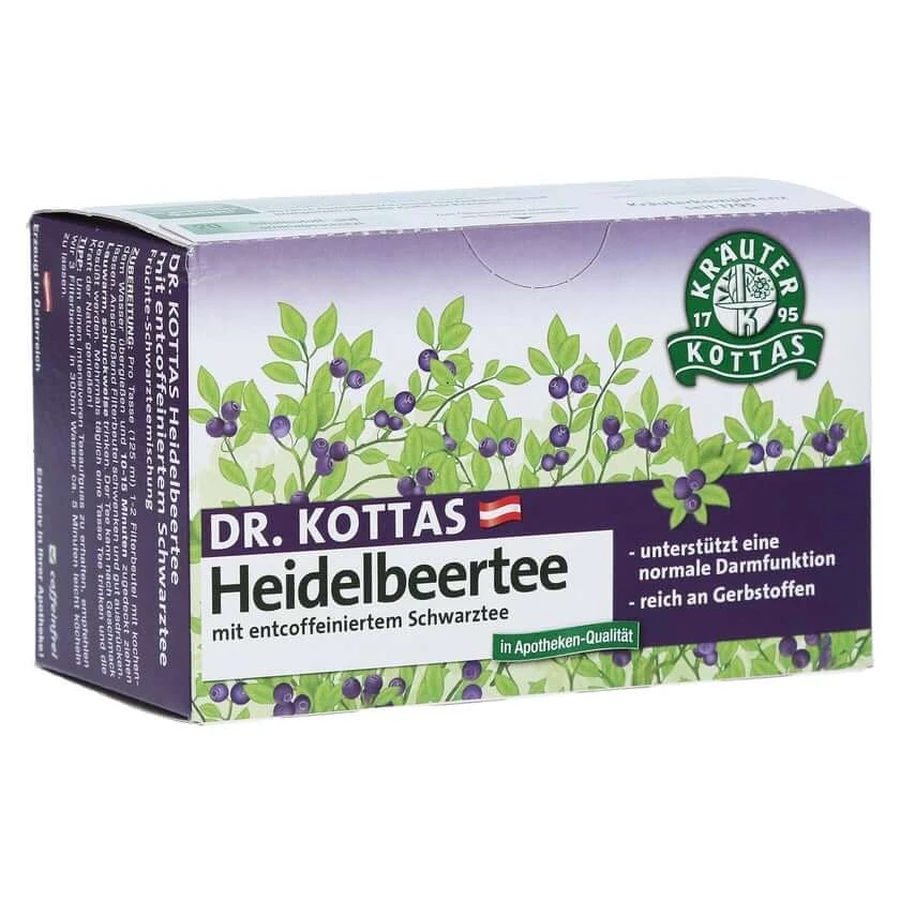 Dr.kottas Blueberry ceai filtru sac 20 capsule