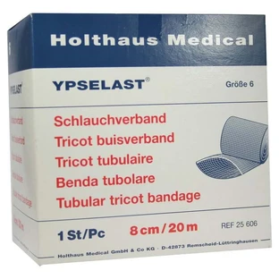 Bandage tubulaire Ypselast taille 6 20 m blanc 1 pc