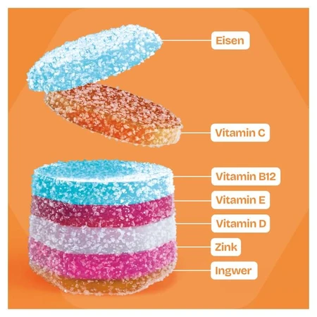 UPSA x Nourished 7 in 1 Gummies Energy 30 pcs.