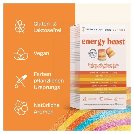 UPSA x Nourished 7 in 1 Gummies Energy 30 pcs.