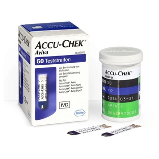 ACCU CHEK Aviva Test Strips Plasma II 1X50 pcs.