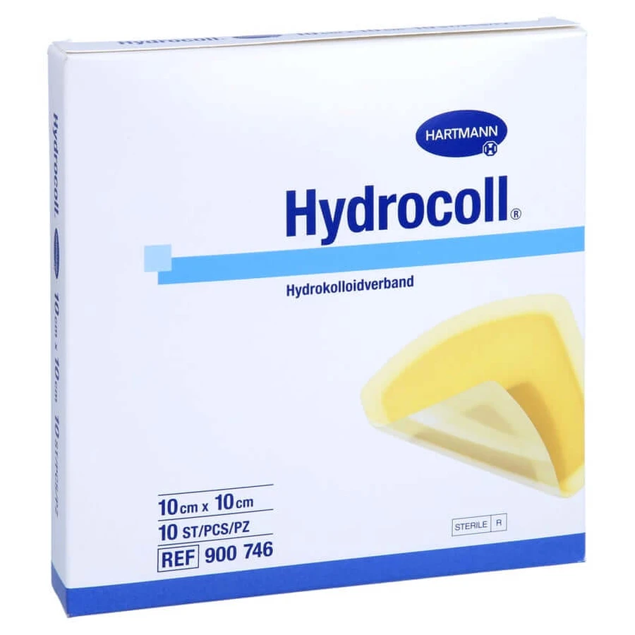 Hydrocoll wondverband 10x10 cm 10 st.