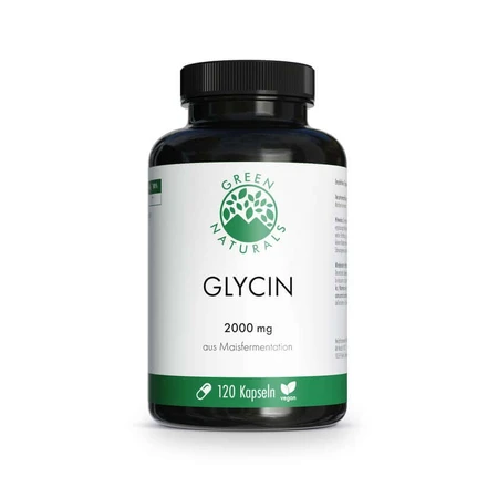 Green Naturals Glicina 2000 Mg Cápsulas Veganas 120 Cápsulas
