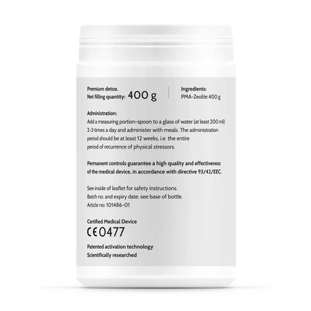 Zeolit Spectrum x 400 g, Novo Biomedics