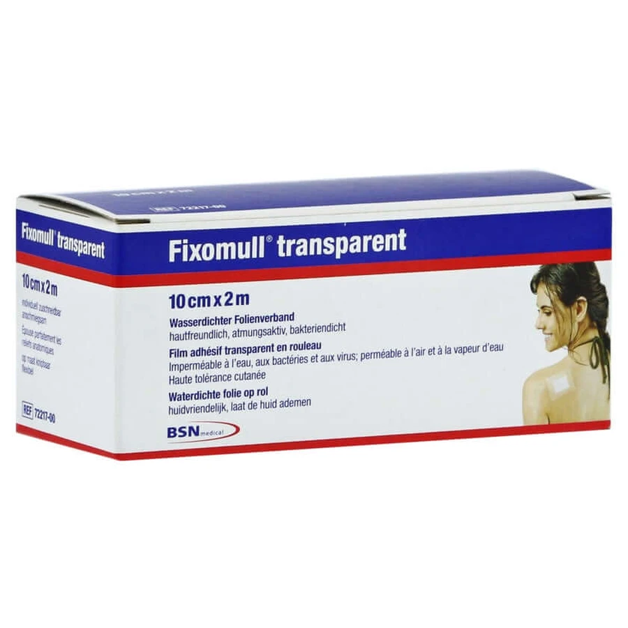 Fixomull transparente 10 cmx2 m 1 ud.