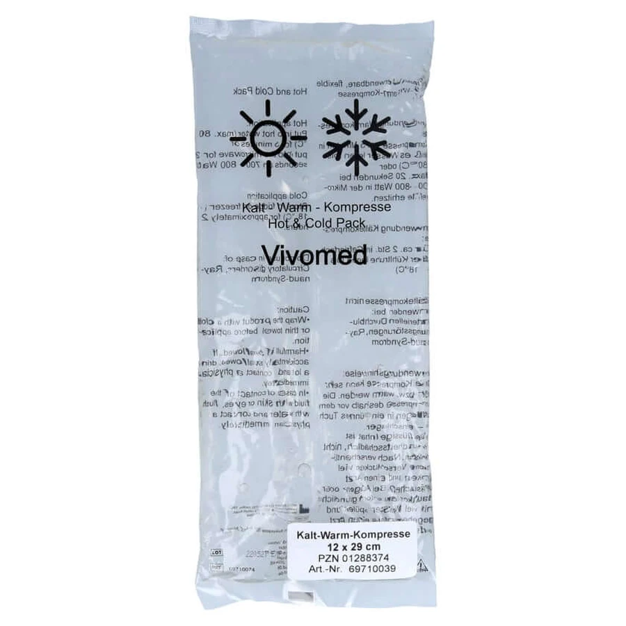 Cold-warm compress 12x29 cm transparent 1 pc